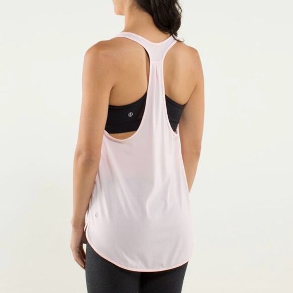 Lululemon Women’s 105 F Singlet Tank Top– Size 4-Light pink(baby pink) - Picture 2 of 6